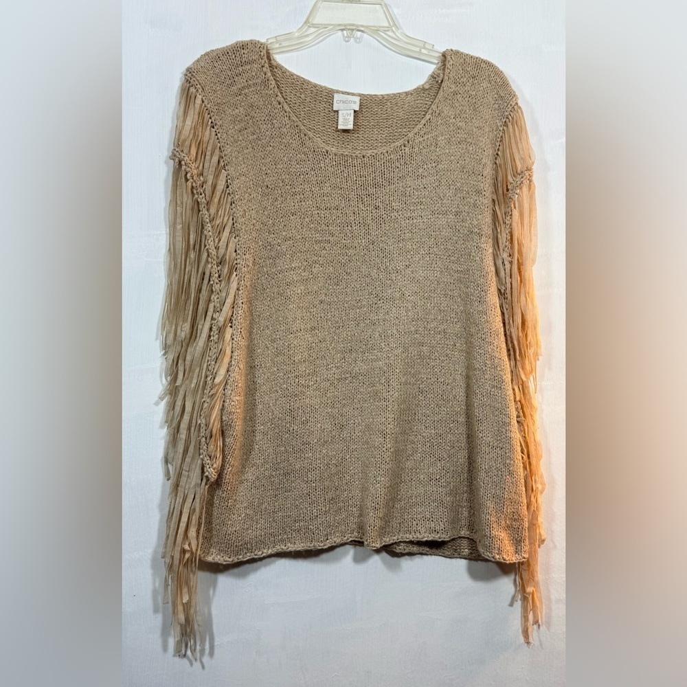 Chico's Women's Tan Size S/M Sweater
